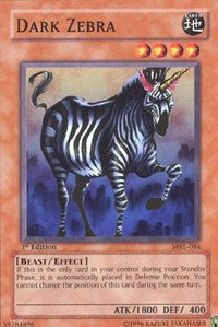 Dark Zebra [MRL-084] Common | Exor Games Dartmouth