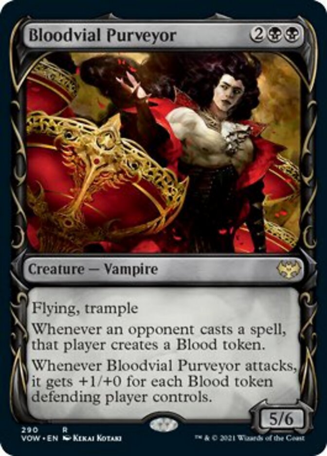 Bloodvial Purveyor (Showcase Fang Frame) [Innistrad: Crimson Vow] | Exor Games Dartmouth