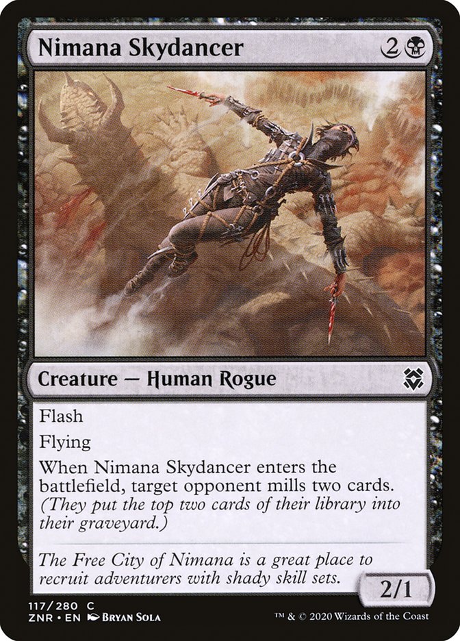 Nimana Skydancer [Zendikar Rising] | Exor Games Dartmouth