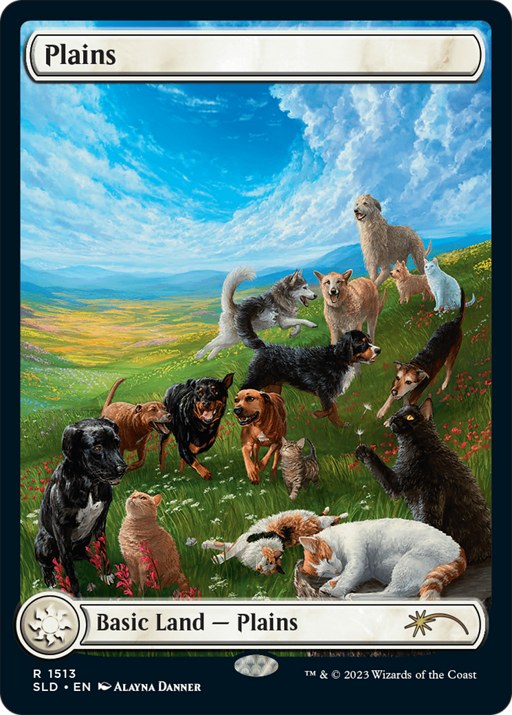 Plains (1513) [Secret Lair Commander Deck: Raining Cats and Dogs] | Exor Games Dartmouth