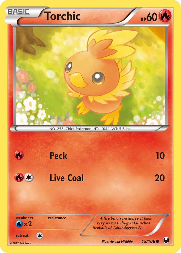 Torchic (15/108) [Black & White: Dark Explorers] | Exor Games Dartmouth