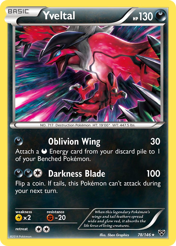 Yveltal (78/146) (Theme Deck Exclusive) [XY: Base Set] | Exor Games Dartmouth