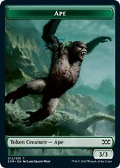 Ape // Elemental Double-sided Token [Double Masters] | Exor Games Dartmouth