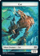 Cat // Copy Double-sided Token [Double Masters] | Exor Games Dartmouth