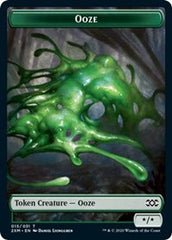 Ooze // Wurm (030) Double-sided Token [Double Masters] | Exor Games Dartmouth