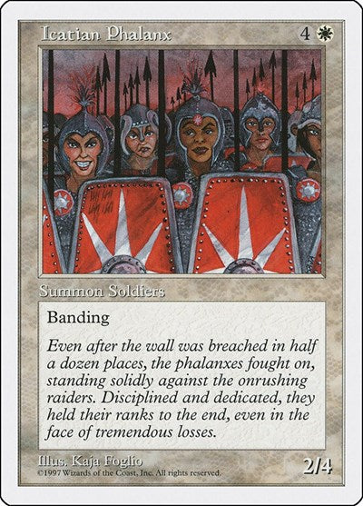 Icatian Phalanx [Fifth Edition] | Exor Games Dartmouth