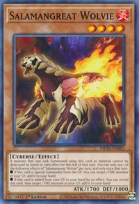 Salamangreat Wolvie [MP20-EN002] Common | Exor Games Dartmouth