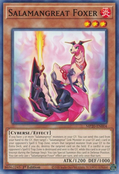 Salamangreat Foxer [MP20-EN004] Common | Exor Games Dartmouth