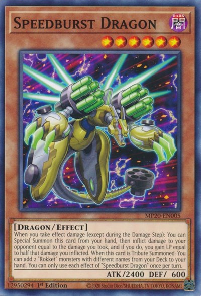 Speedburst Dragon [MP20-EN005] Common | Exor Games Dartmouth