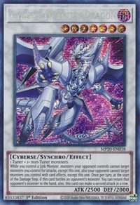 Cyberse Quantum Dragon [MP20-EN018] Prismatic Secret Rare | Exor Games Dartmouth