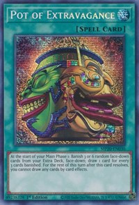 Pot of Extravagance [MP20-EN030] Prismatic Secret Rare | Exor Games Dartmouth