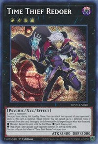 Time Thief Redoer [MP20-EN040] Prismatic Secret Rare | Exor Games Dartmouth