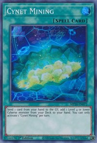 Cynet Mining [MP20-EN072] Super Rare | Exor Games Dartmouth