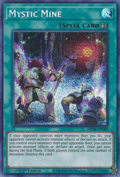 Mystic Mine [MP20-EN080] Prismatic Secret Rare | Exor Games Dartmouth