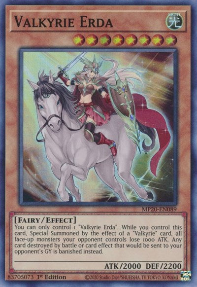 Valkyrie Erda [MP20-EN089] Super Rare | Exor Games Dartmouth