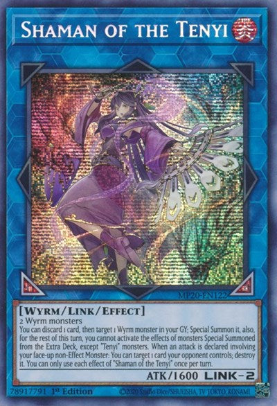 Shaman of the Tenyi [MP20-EN122] Prismatic Secret Rare | Exor Games Dartmouth