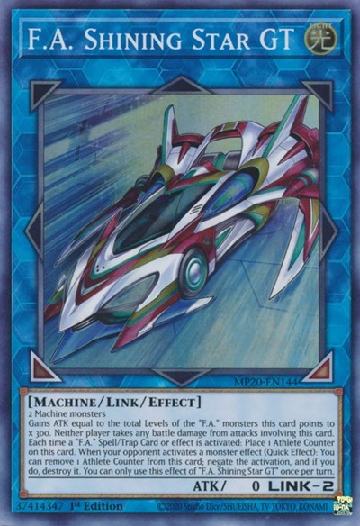 F.A. Shining Star GT [MP20-EN144] Super Rare | Exor Games Dartmouth