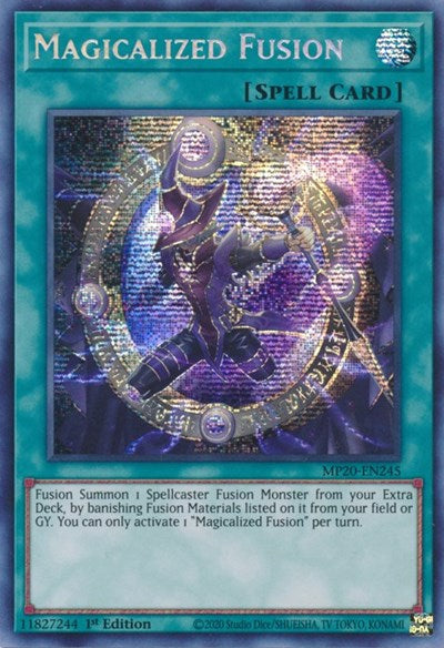 Magicalized Fusion [MP20-EN245] Prismatic Secret Rare | Exor Games Dartmouth