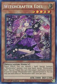 Witchcrafter Edel [MP20-EN222] Prismatic Secret Rare | Exor Games Dartmouth