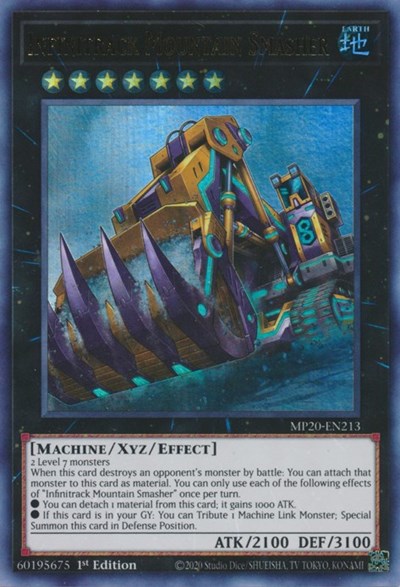 Infinitrack Mountain Smasher [MP20-EN213] Ultra Rare | Exor Games Dartmouth