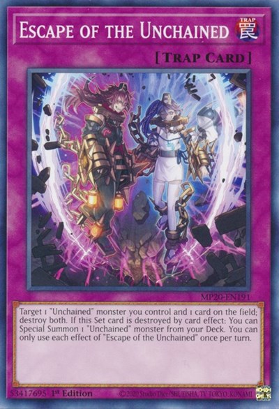 Escape of the Unchained [MP20-EN191] Common | Exor Games Dartmouth