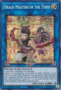 Draco Masters of the Tenyi [MP20-EN205] Prismatic Secret Rare | Exor Games Dartmouth