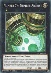 Number 78: Number Archive [DLCS-EN122] Common | Exor Games Dartmouth