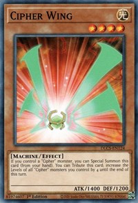 Cipher Wing [DLCS-EN124] Common | Exor Games Dartmouth