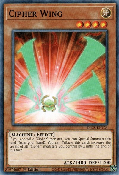 Cipher Wing [DLCS-EN124] Common | Exor Games Dartmouth