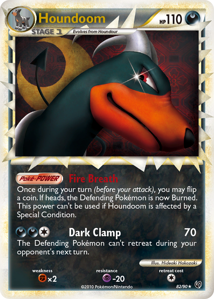 Houndoom (82/90) [HeartGold & SoulSilver: Undaunted] | Exor Games Dartmouth