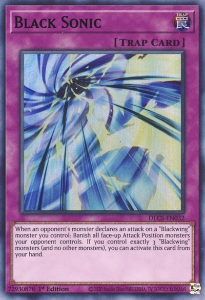 Black Sonic (Purple) [DLCS-EN032] Ultra Rare | Exor Games Dartmouth