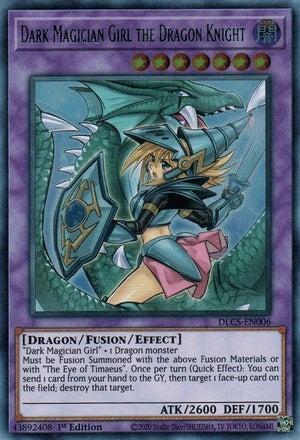 Dark Magician Girl the Dragon Knight (Alternate Art) [DLCS-EN006] Ultra Rare | Exor Games Dartmouth