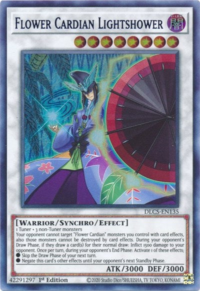 Flower Cardian Lightshower (Blue) [DLCS-EN135] Ultra Rare | Exor Games Dartmouth