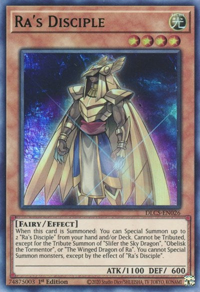 Ra's Disciple (Green) [DLCS-EN026] Ultra Rare | Exor Games Dartmouth