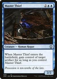 Master Thief [Zendikar Rising Commander] | Exor Games Dartmouth