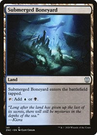 Submerged Boneyard [Zendikar Rising Commander] | Exor Games Dartmouth