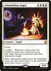 Admonition Angel [Zendikar Rising Commander] | Exor Games Dartmouth