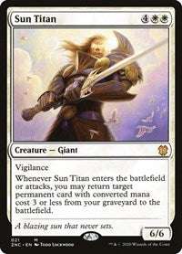Sun Titan [Zendikar Rising Commander] | Exor Games Dartmouth