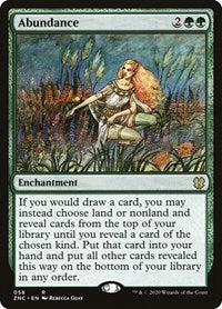 Abundance [Zendikar Rising Commander] | Exor Games Dartmouth