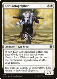 Kor Cartographer [Zendikar Rising Commander] | Exor Games Dartmouth