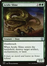 Acidic Slime [Zendikar Rising Commander] | Exor Games Dartmouth