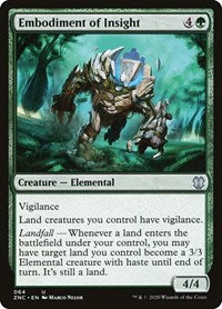 Embodiment of Insight [Zendikar Rising Commander] | Exor Games Dartmouth