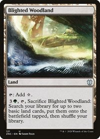 Blighted Woodland [Zendikar Rising Commander] | Exor Games Dartmouth