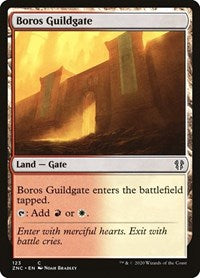 Boros Guildgate [Zendikar Rising Commander] | Exor Games Dartmouth