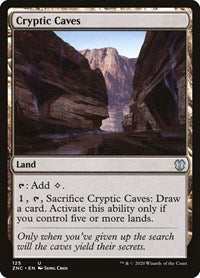 Cryptic Caves [Zendikar Rising Commander] | Exor Games Dartmouth