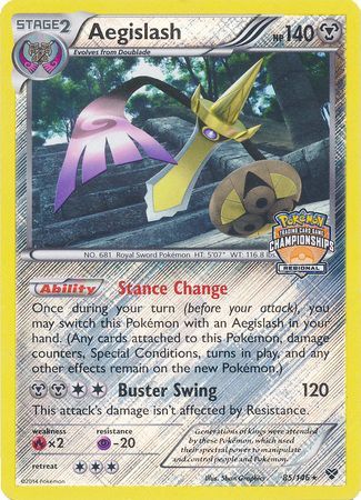 Aegislash (85/146) (Regional Championship Promo) [XY: Base Set] | Exor Games Dartmouth