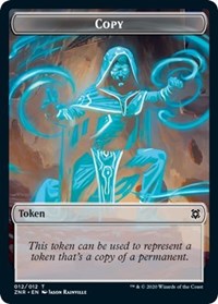 Copy // Illusion Double-sided Token [Zendikar Rising] | Exor Games Dartmouth