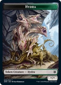 Hydra // Illusion Double-sided Token [Zendikar Rising] | Exor Games Dartmouth