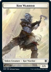 Kor Warrior // Plant Double-sided Token [Zendikar Rising] | Exor Games Dartmouth