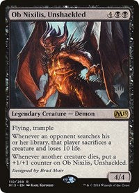 Ob Nixilis, Unshackled [Magic 2015 Promos] | Exor Games Dartmouth